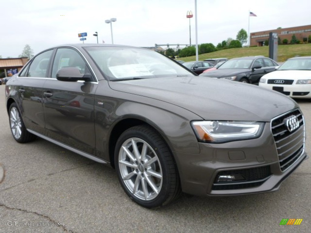 2015 A4 2.0T Premium Plus quattro - Dakota Gray Metallic / Beige/Black photo #5
