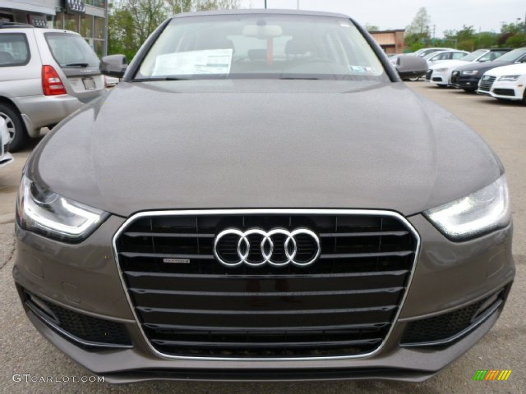 2015 A4 2.0T Premium Plus quattro - Dakota Gray Metallic / Beige/Black photo #6