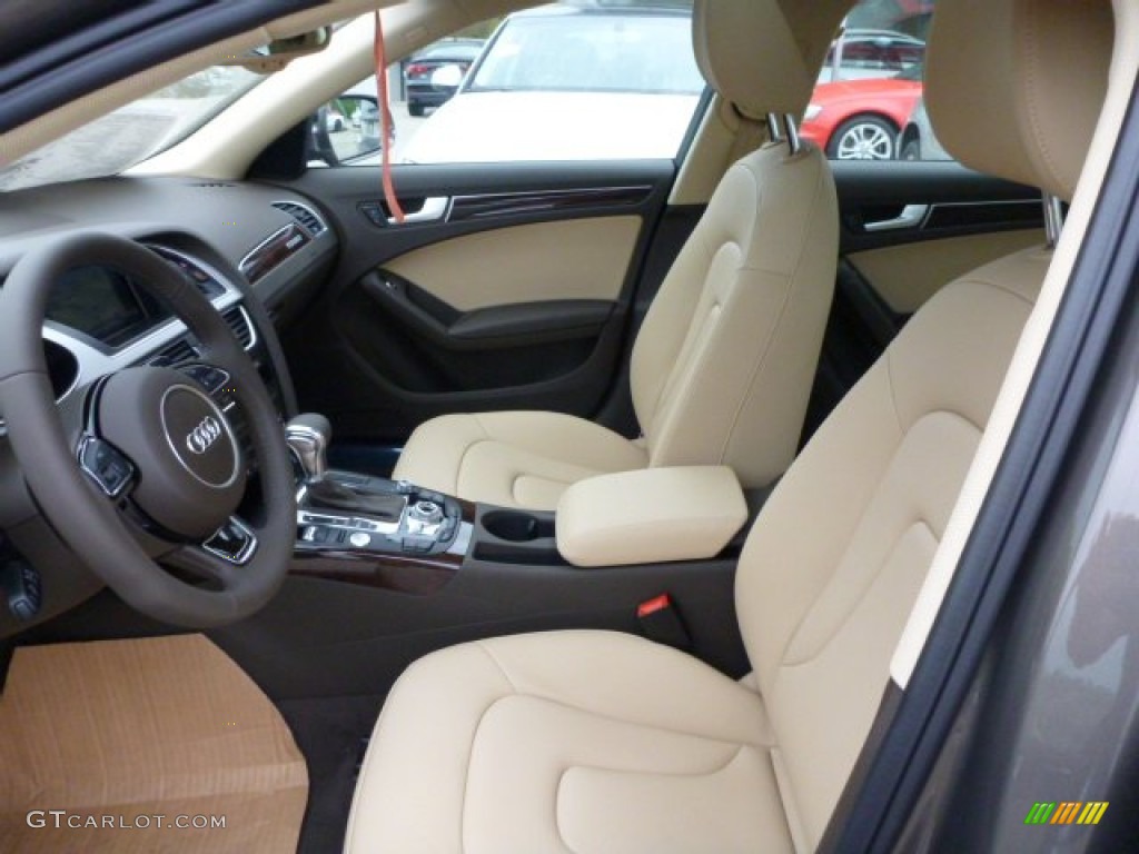 2015 A4 2.0T Premium Plus quattro - Dakota Gray Metallic / Beige/Black photo #8