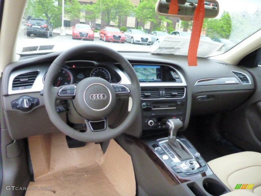 2015 A4 2.0T Premium Plus quattro - Dakota Gray Metallic / Beige/Black photo #10