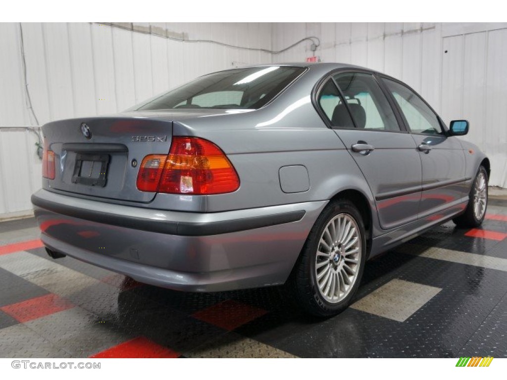 2003 3 Series 325xi Sedan - Titanium Silver Metallic / Black photo #8