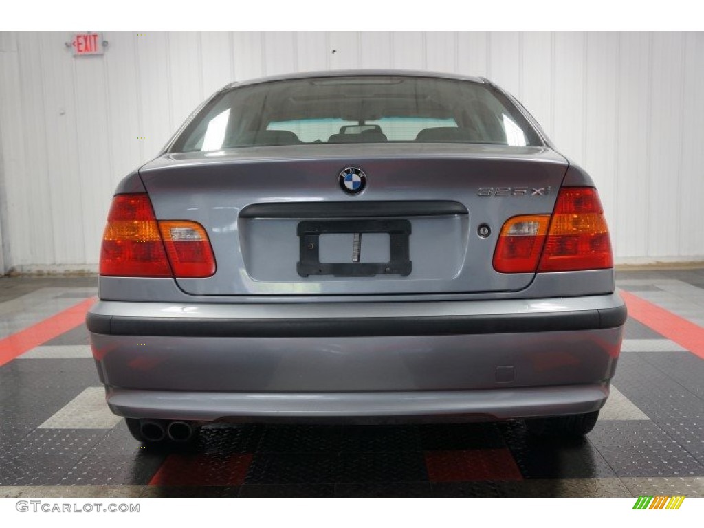 2003 3 Series 325xi Sedan - Titanium Silver Metallic / Black photo #9