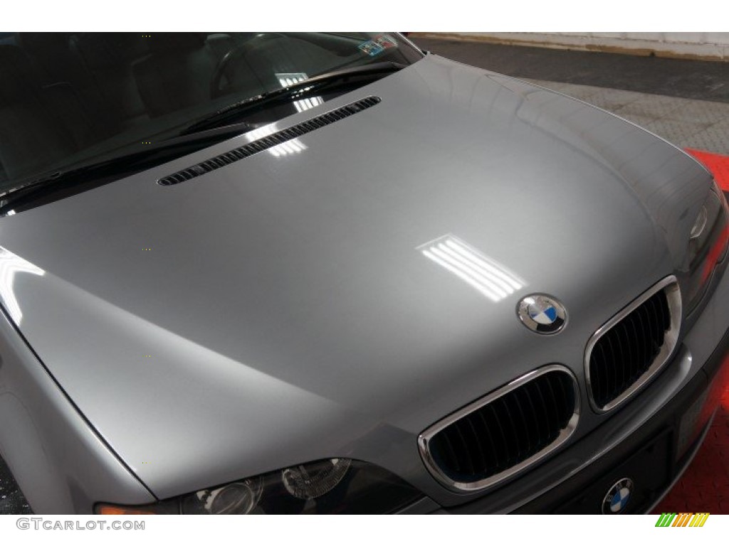 2003 3 Series 325xi Sedan - Titanium Silver Metallic / Black photo #39