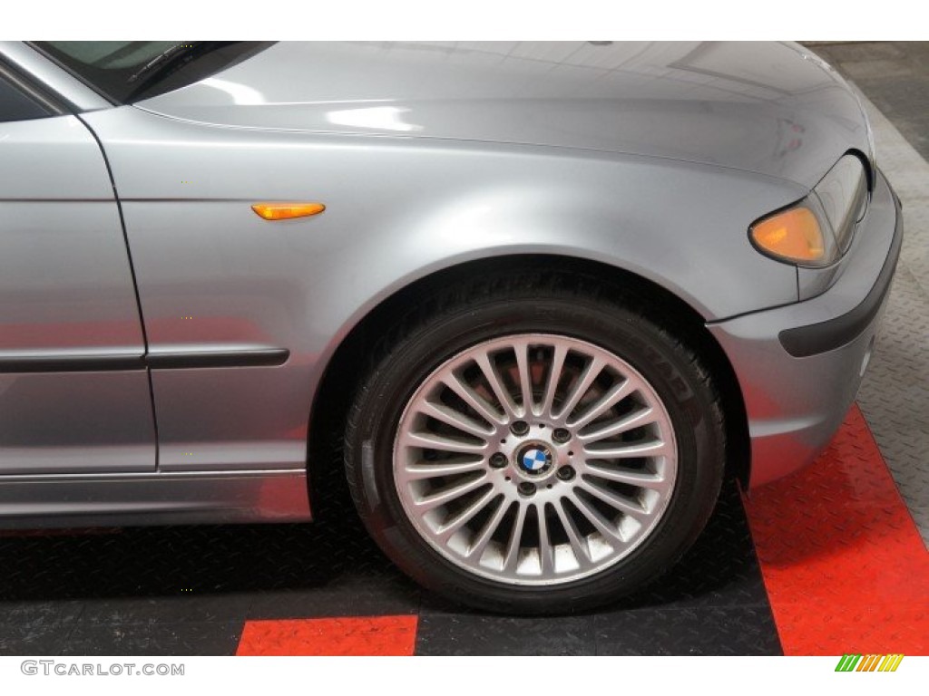 2003 3 Series 325xi Sedan - Titanium Silver Metallic / Black photo #40
