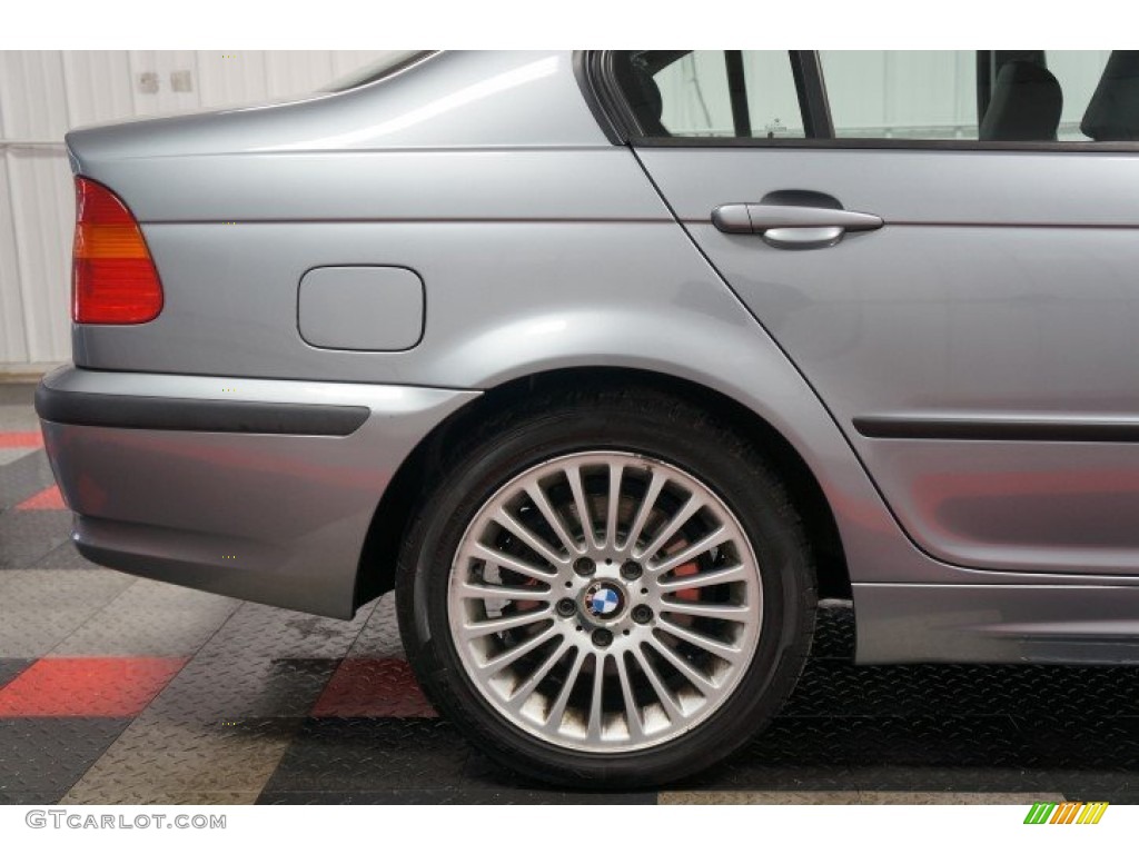 2003 3 Series 325xi Sedan - Titanium Silver Metallic / Black photo #47