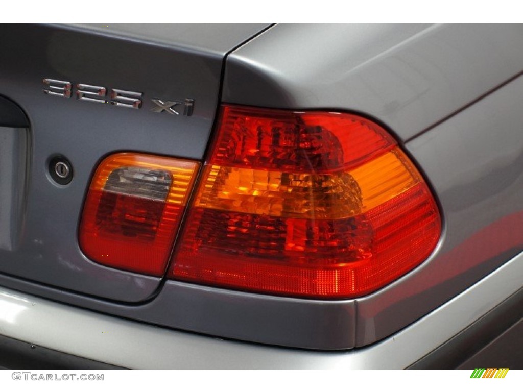 2003 3 Series 325xi Sedan - Titanium Silver Metallic / Black photo #50