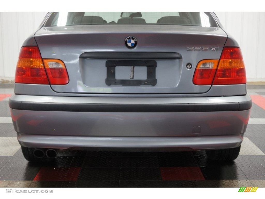 2003 3 Series 325xi Sedan - Titanium Silver Metallic / Black photo #54