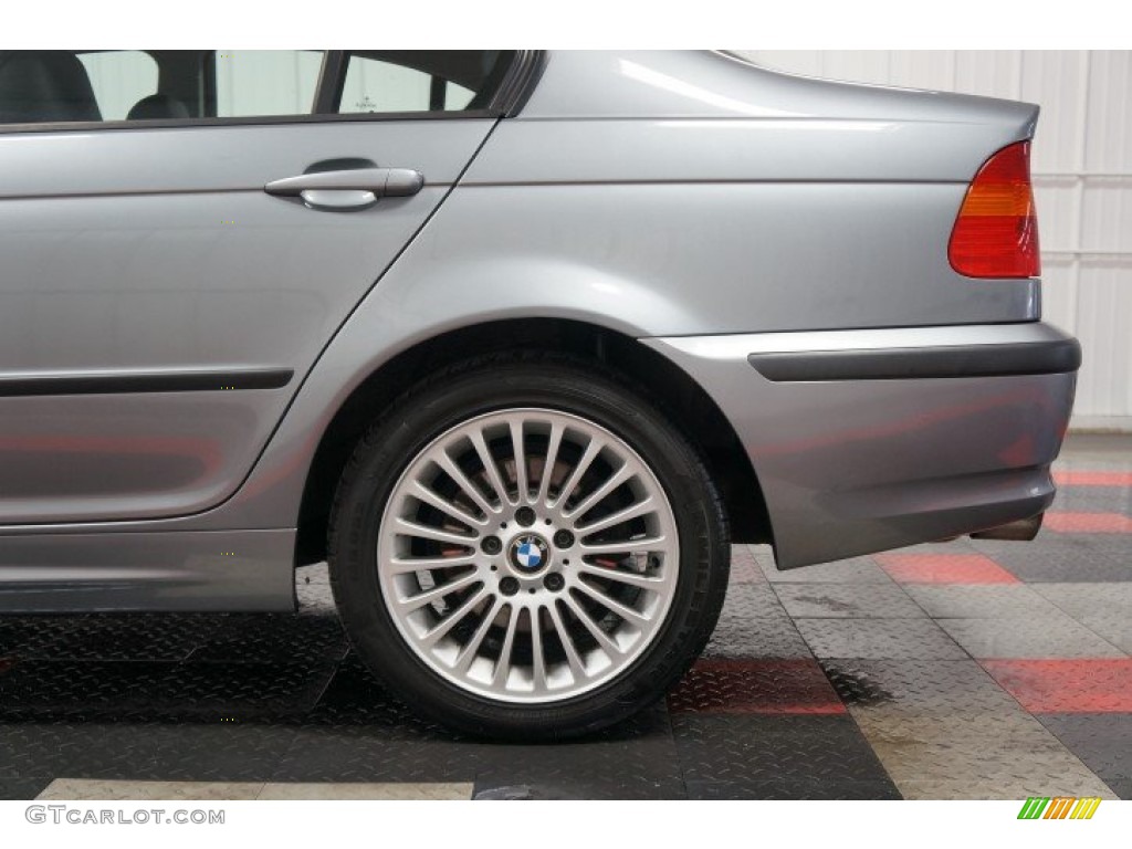 2003 3 Series 325xi Sedan - Titanium Silver Metallic / Black photo #55