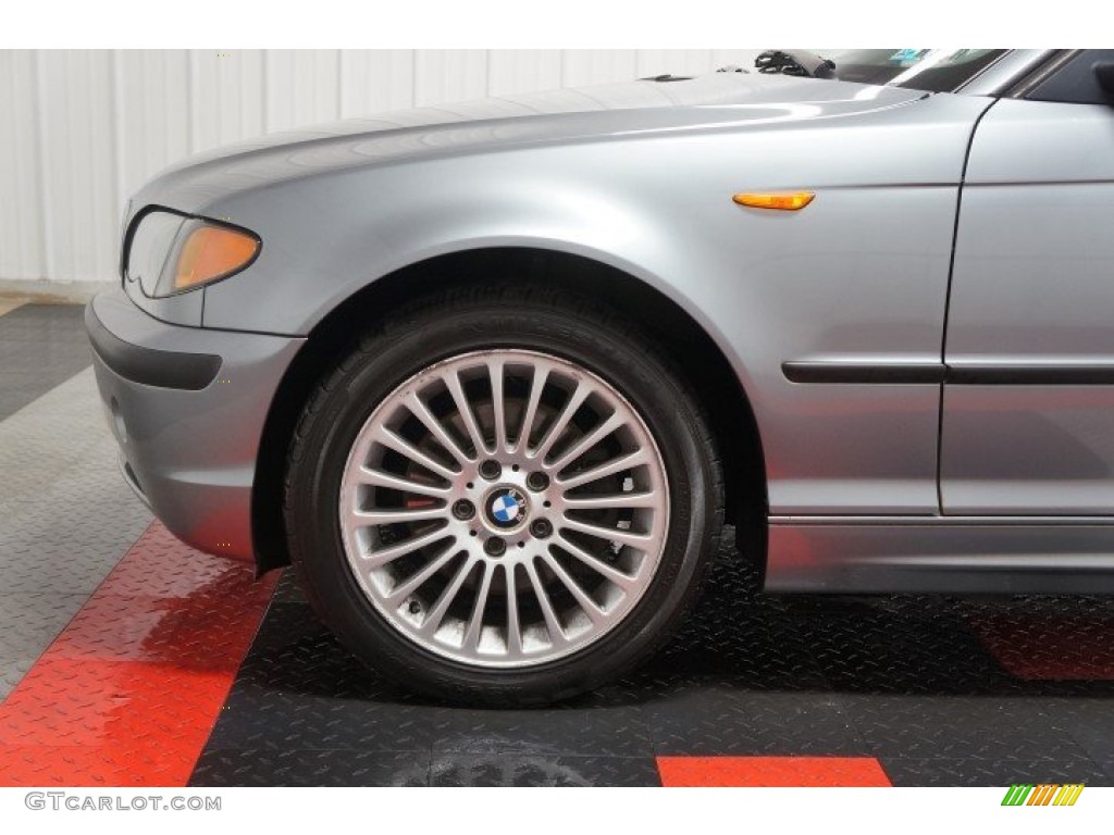 2003 3 Series 325xi Sedan - Titanium Silver Metallic / Black photo #62