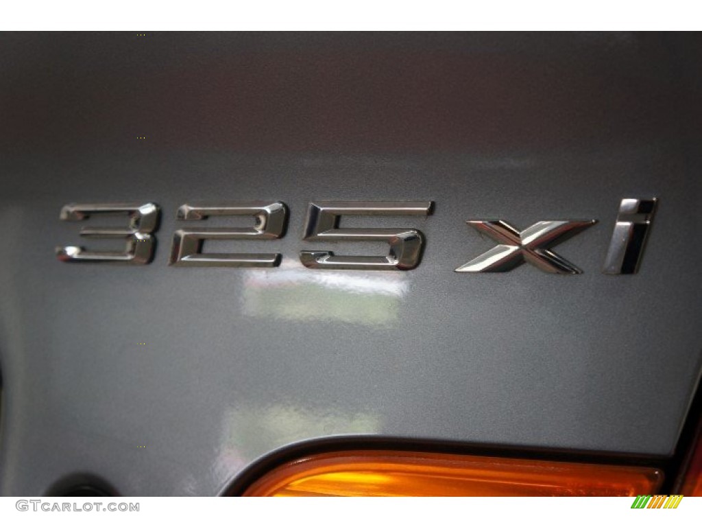 2003 3 Series 325xi Sedan - Titanium Silver Metallic / Black photo #66