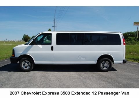 2007 Chevrolet Express LS 3500 Passenger Van Data, Info and Specs
