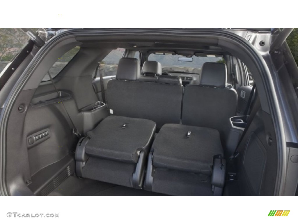 2015 Explorer XLT 4WD - Magnetic / Charcoal Black photo #11