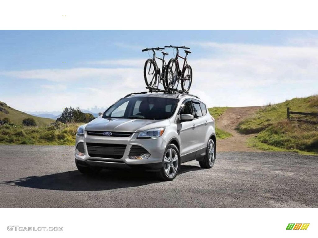 2015 Escape SE 4WD - Ingot Silver Metallic / Charcoal Black photo #17