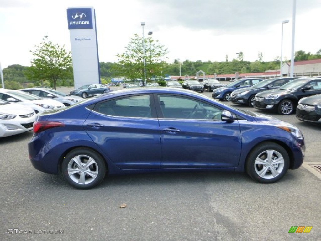 2016 Elantra Value Edition - Blue / Black photo #2
