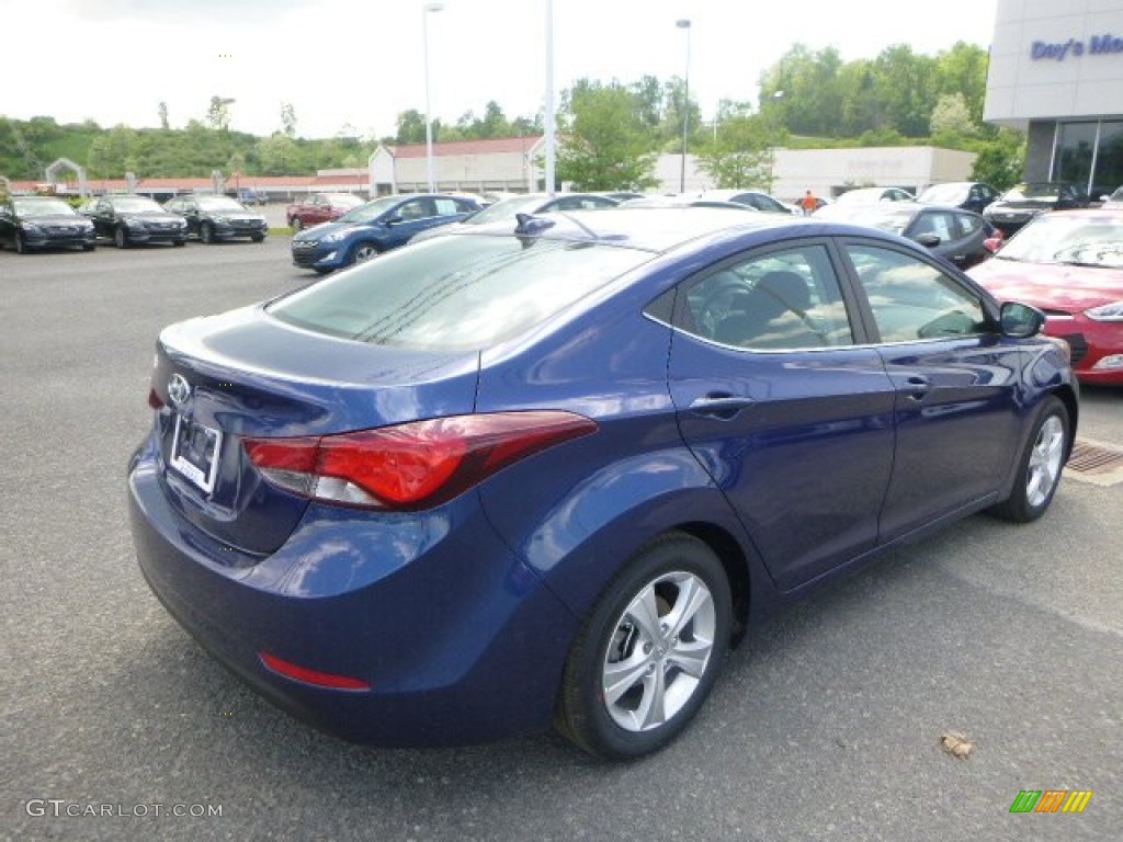 2016 Elantra Value Edition - Blue / Black photo #3