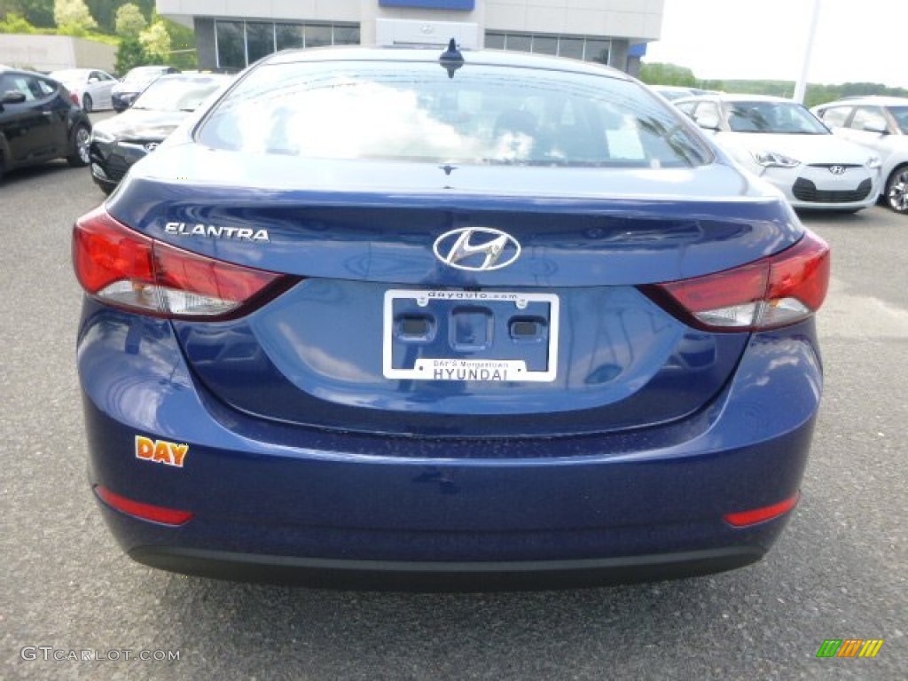 2016 Elantra Value Edition - Blue / Black photo #4