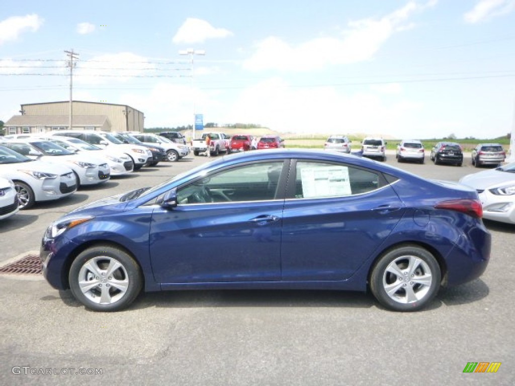 2016 Elantra Value Edition - Blue / Black photo #6