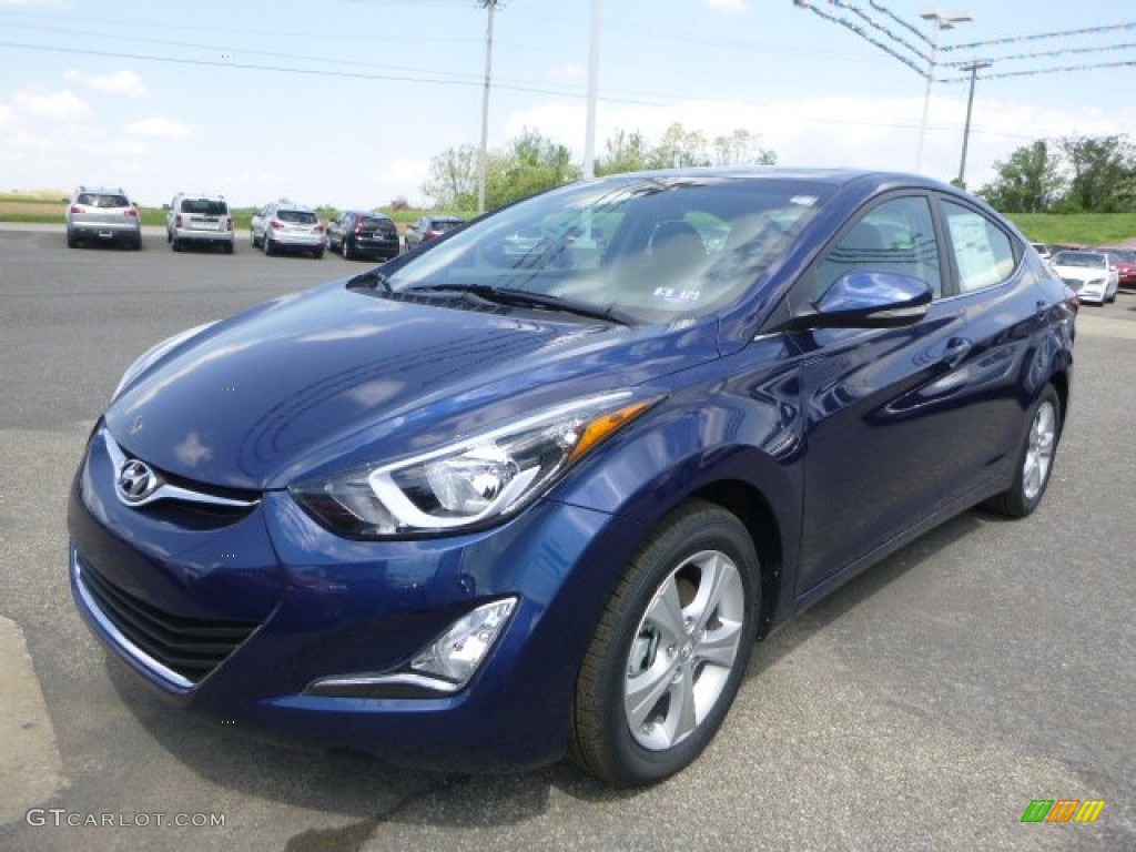 2016 Elantra Value Edition - Blue / Black photo #7
