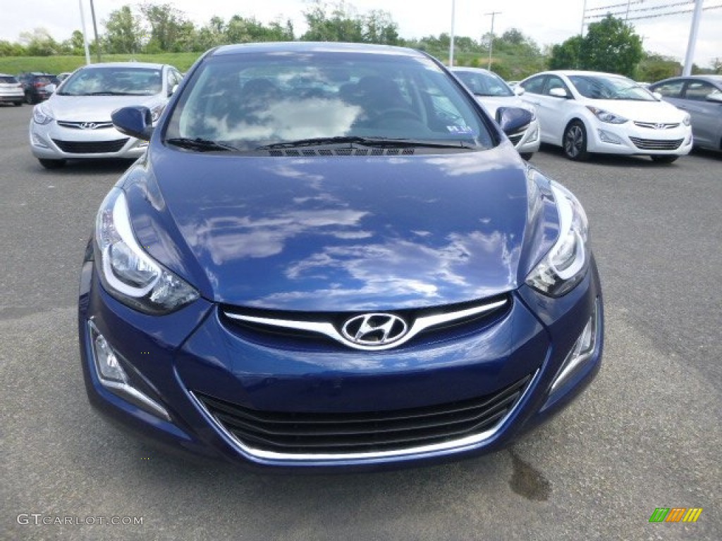 2016 Elantra Value Edition - Blue / Black photo #8