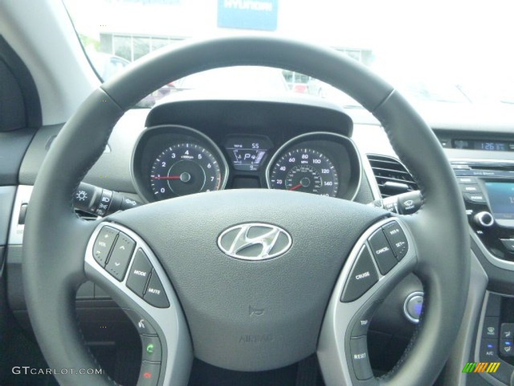 2016 Elantra Value Edition - Blue / Black photo #15