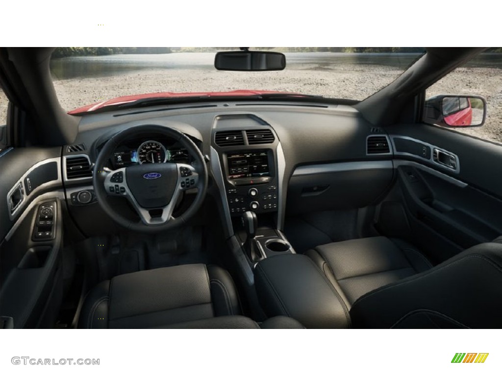 2015 Explorer Sport 4WD - Magnetic / Sport Charcoal Black/Sienna photo #14