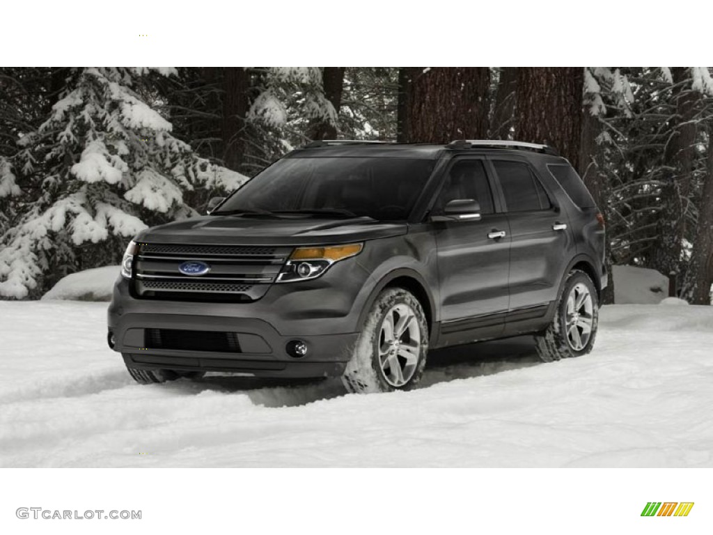 2015 Explorer Sport 4WD - Magnetic / Sport Charcoal Black/Sienna photo #15