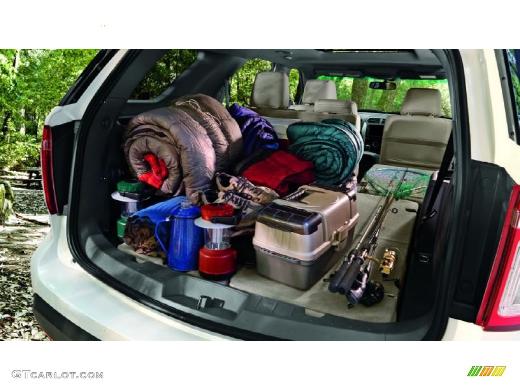 2015 Explorer 4WD - Oxford White / Medium Light Stone photo #10