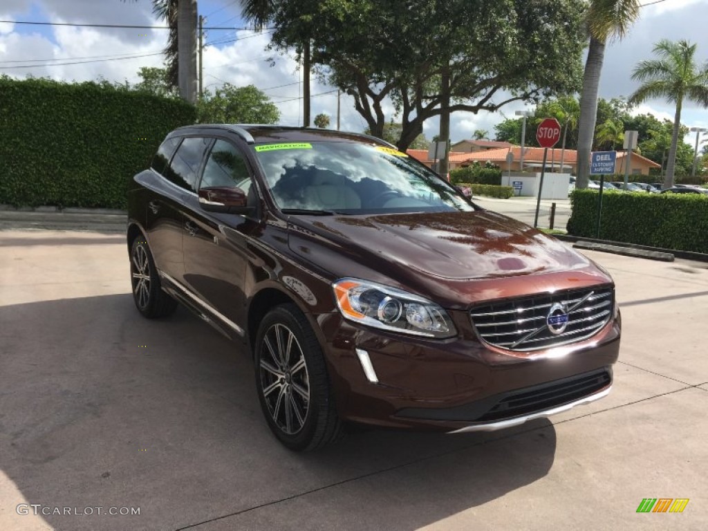 2015 XC60 T5 Drive-E - Rich Java Metallic / Soft Beige photo #7