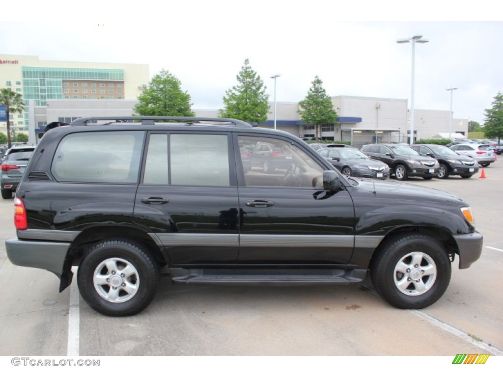Black 1998 Toyota Land Cruiser Standard Land Cruiser Model Exterior Photo #103933892