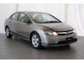 Galaxy Gray Metallic - Civic EX Sedan Photo No. 2