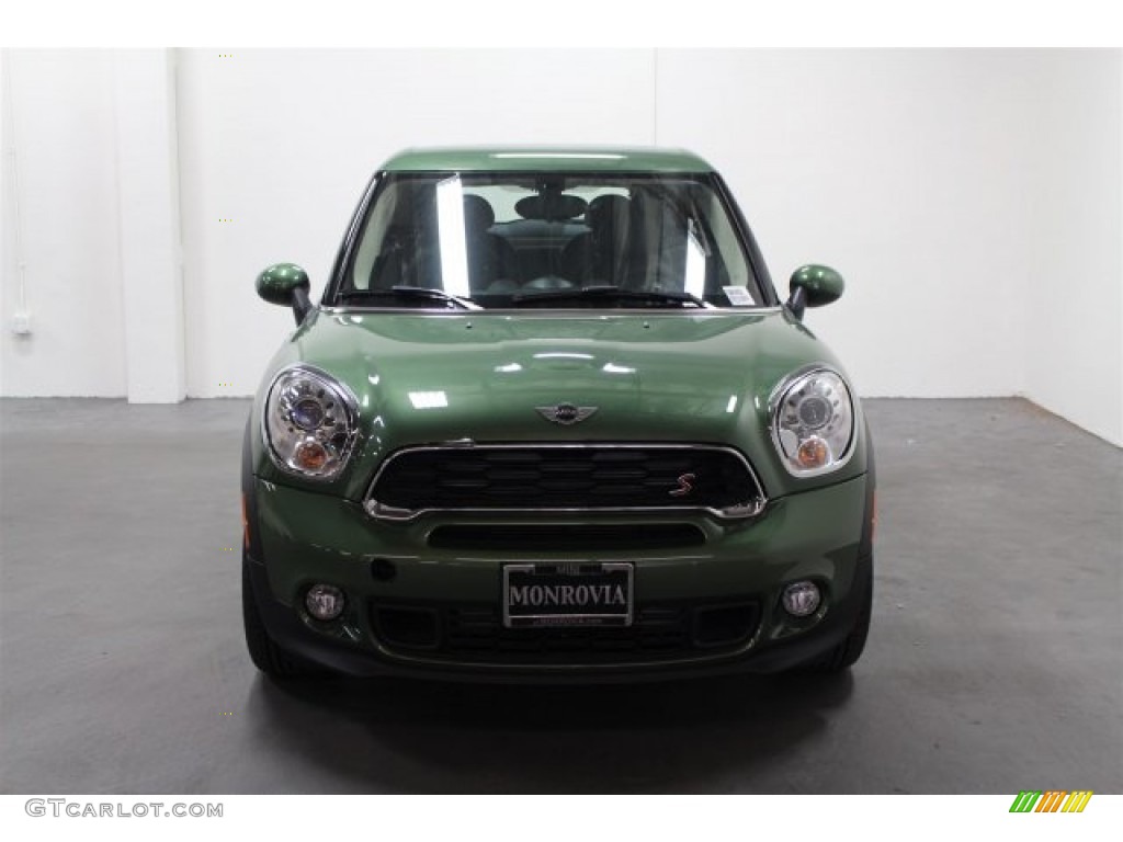 2015 Paceman Cooper S - Jungle Green Metallic / Carbon Black photo #3