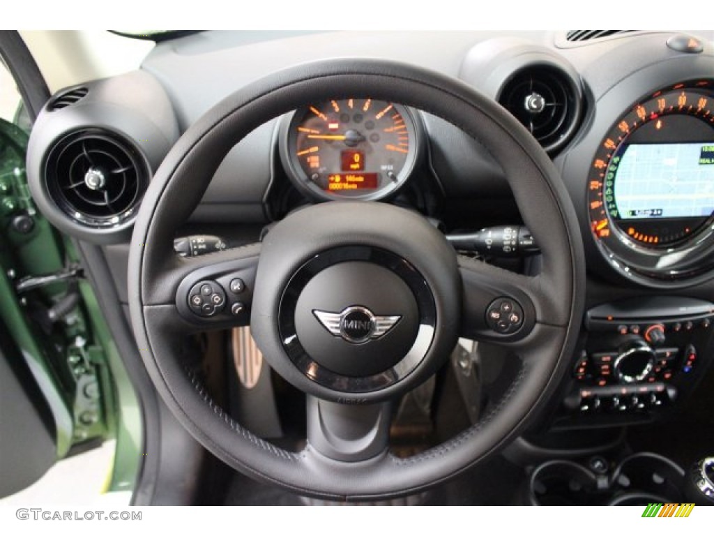 2015 Paceman Cooper S - Jungle Green Metallic / Carbon Black photo #9