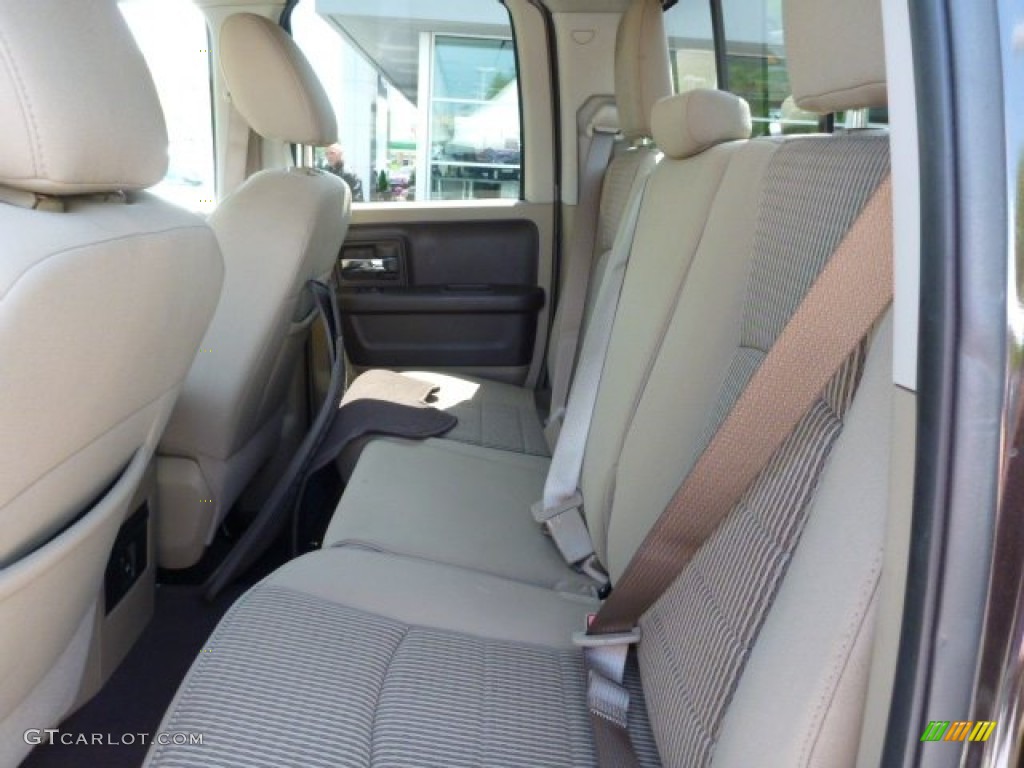 2011 Ram 1500 Big Horn Quad Cab 4x4 - Saddle Brown Pearl / Light Pebble Beige/Bark Brown photo #10