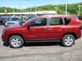 2015 Deep Cherry Red Crystal Pearl Jeep Compass Sport  photo #2
