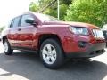 2015 Deep Cherry Red Crystal Pearl Jeep Compass Sport  photo #10