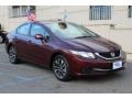Crimson Red Pearl - Civic EX Sedan Photo No. 3