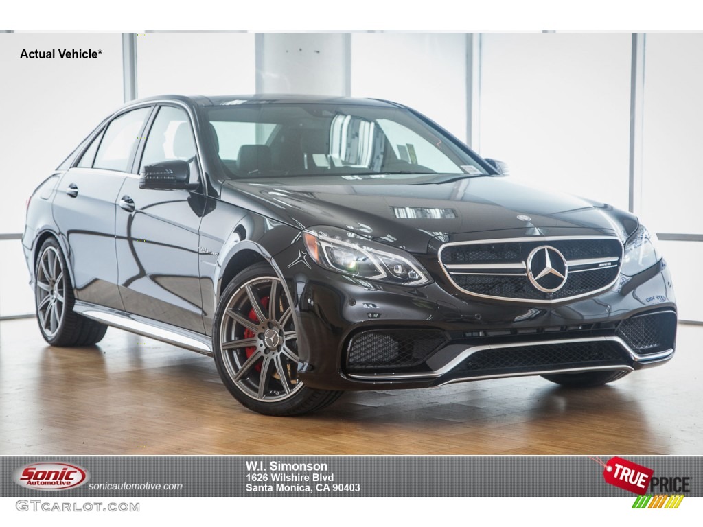 2016 E 63 AMG 4Matic S Sedan - Black / Black photo #1