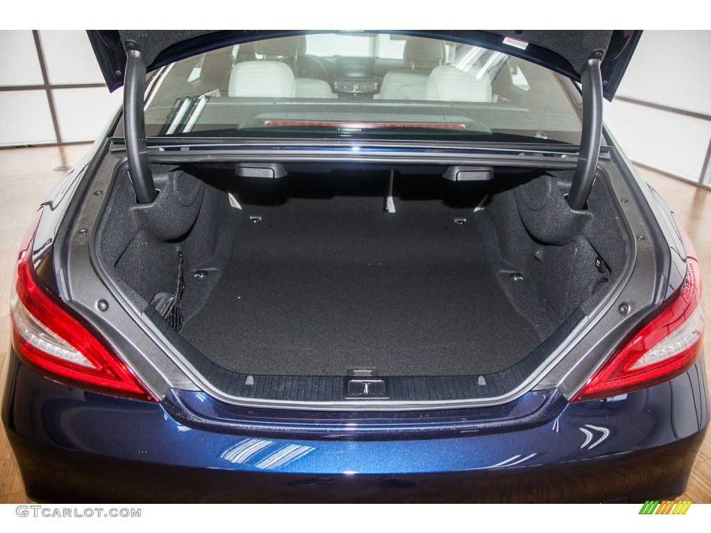 2015 CLS 400 Coupe - Lunar Blue Metallic / Porcelain/Black photo #5