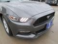 2015 Magnetic Metallic Ford Mustang V6 Coupe  photo #2