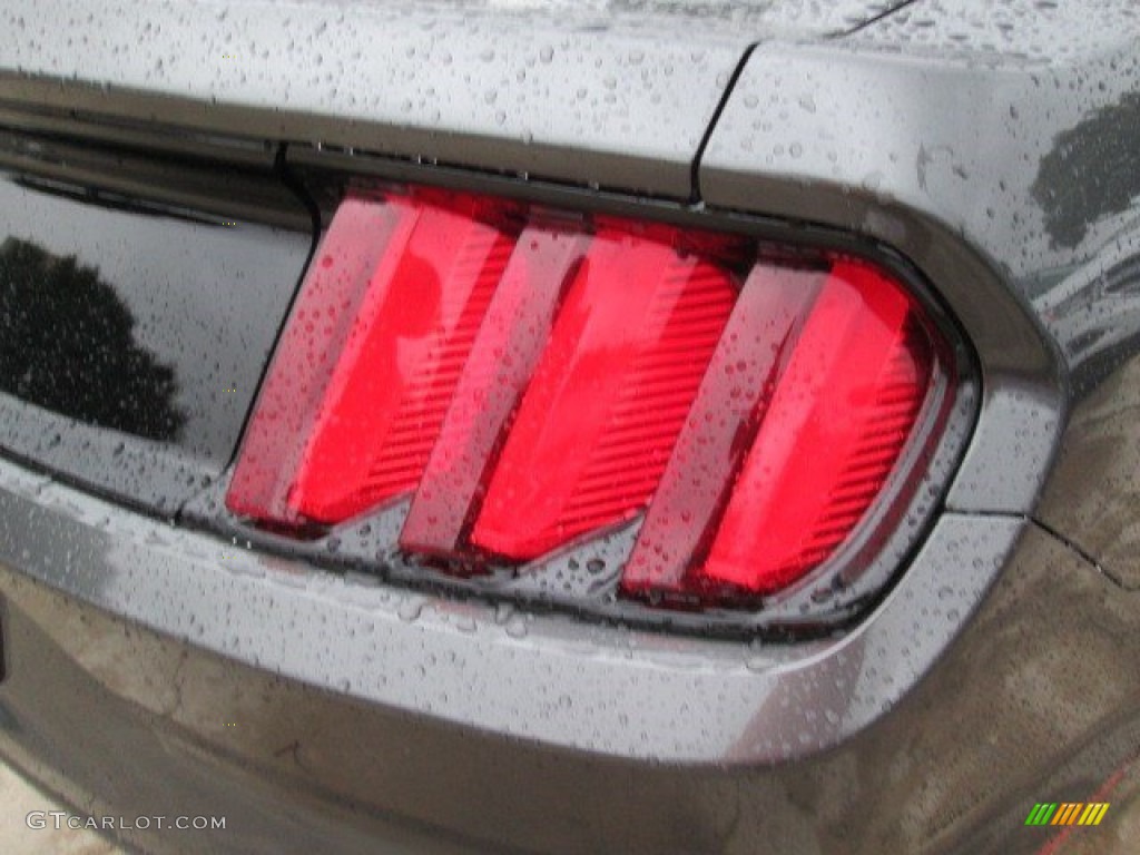 2015 Mustang V6 Coupe - Magnetic Metallic / Ebony photo #9