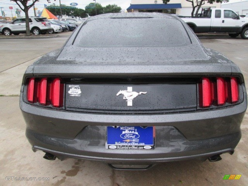 2015 Mustang V6 Coupe - Magnetic Metallic / Ebony photo #10