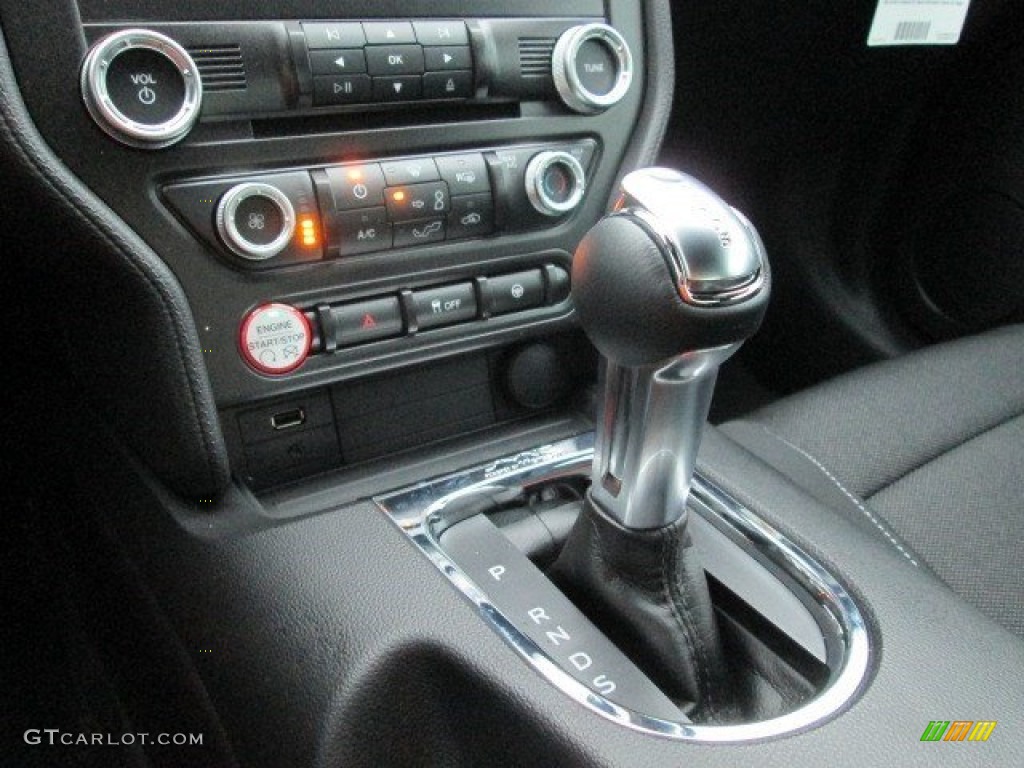 2015 Mustang V6 Coupe - Magnetic Metallic / Ebony photo #30