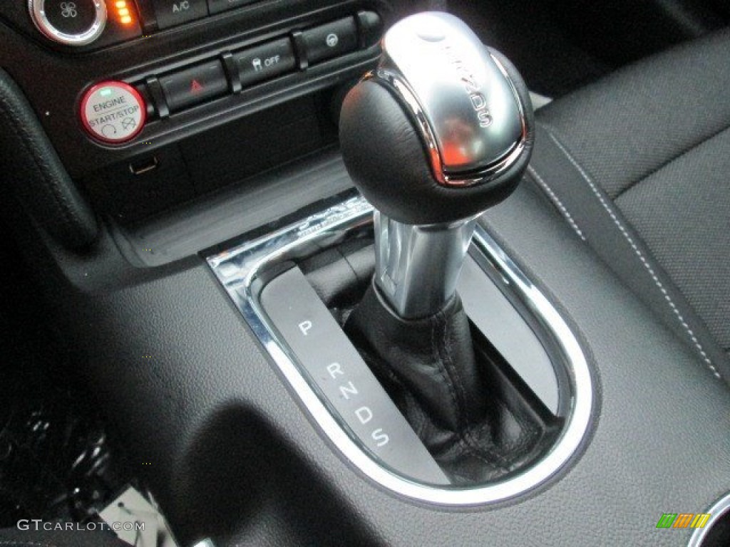 2015 Mustang V6 Coupe - Magnetic Metallic / Ebony photo #31