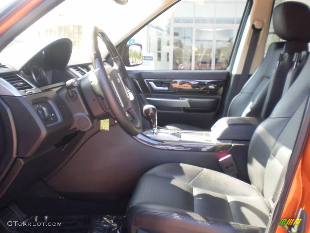 2006 Range Rover Sport Supercharged - Vesuvius Orange Metallic / Ebony Black photo #11