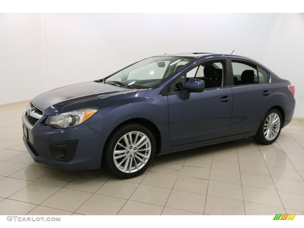 Marine Blue Pearl 2013 Subaru Impreza 2.0i Premium 4 Door Exterior Photo #103949925