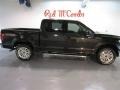 2015 Tuxedo Black Metallic Ford F150 Lariat SuperCrew 4x4  photo #9