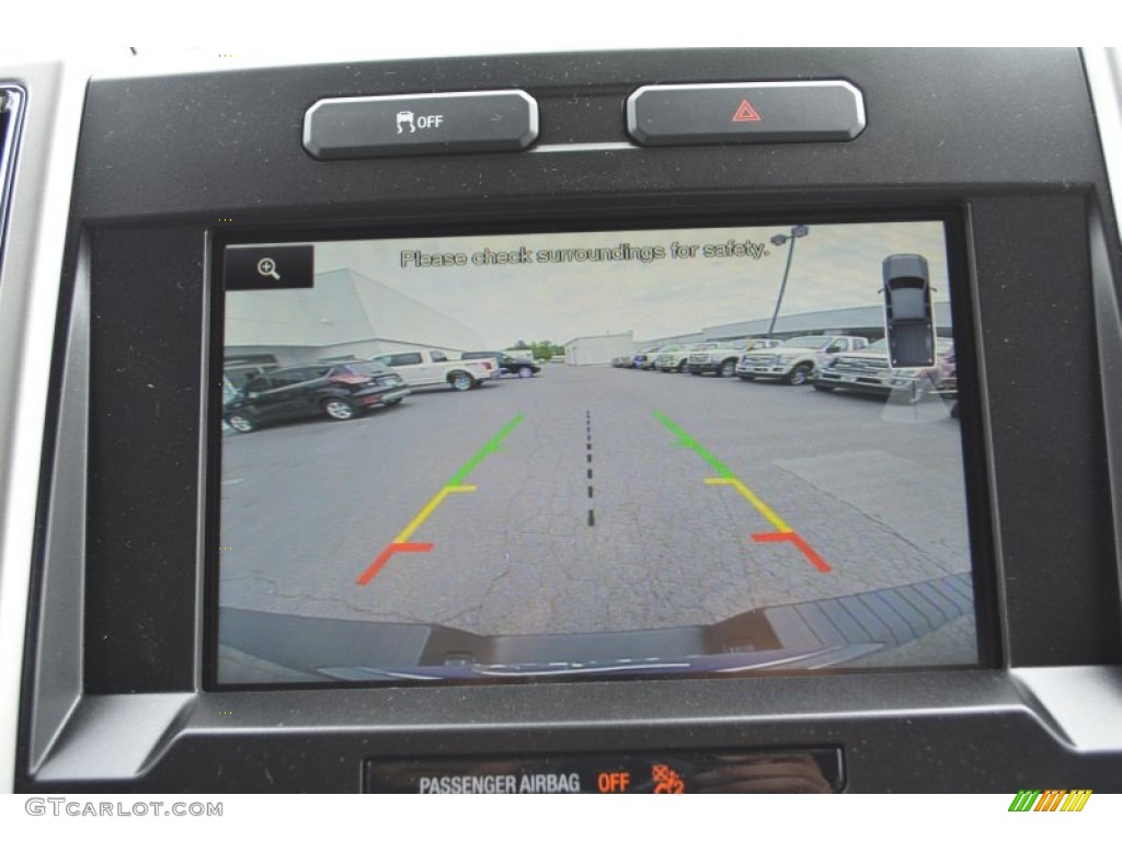 2015 F150 Lariat SuperCrew - Guard Metallic / Black photo #17