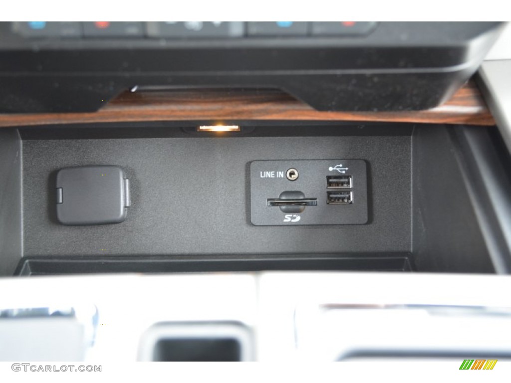 2015 F150 Lariat SuperCrew - Guard Metallic / Black photo #18