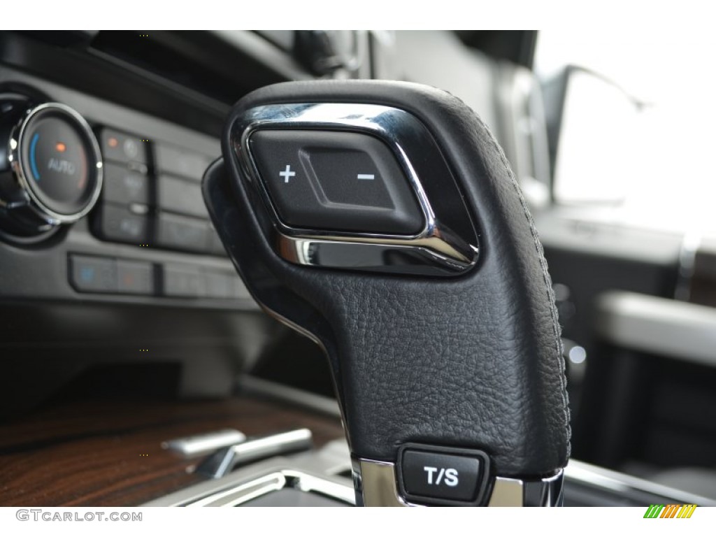 2015 F150 Lariat SuperCrew - Guard Metallic / Black photo #21