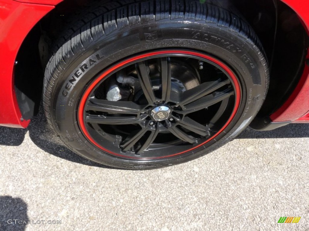 2012 Avenger R/T - Redline 2-Coat Pearl / Black/Silver/Red photo #17